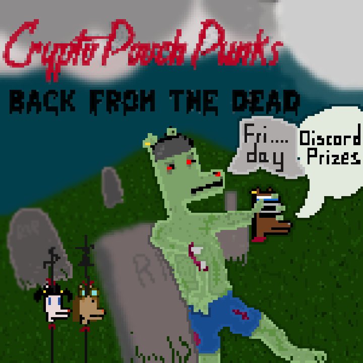A few months back I kept buying @CryptoPoochPunk and posting well they are getting close to announcing some news so keep an eye on them maybe owning a genesis will matter👀