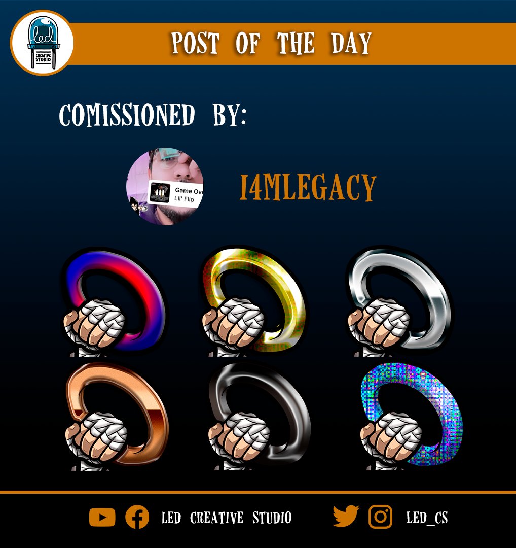 LED_CS's tweet photo. Hello Everyone! today we have these amazing #badges from @i4mLegacy
Thank you so much for commissioned these #badges
Remeber Everyone #commissionsopen
#emoteartist #TwitchStreamers #emotes #LED_CS https://t.co/Y2RJ7JuQAK