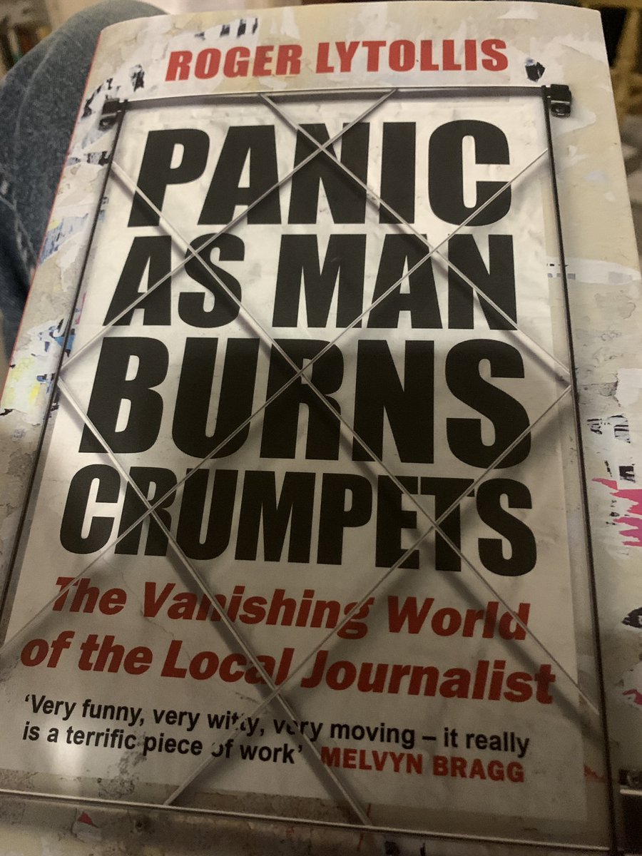 Marklupton1973's tweet photo. @rogerlytollis this was far and away my best Christmas present. (FYI I also got a Billy Connolly CD and a Curb Your Enthusiasm box so that’s high praise frankly.) A painfully funny read Roger thank you 🙏 https://t.co/YjaQpoFjws