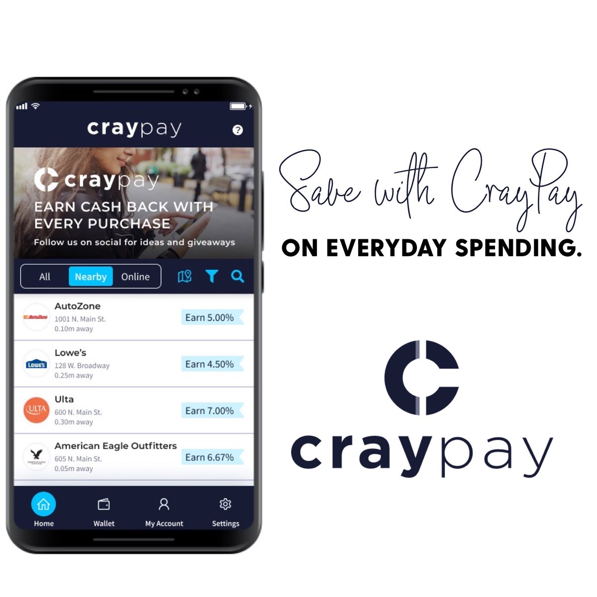 craypayapp's tweet photo. This is the year you pay less for EVERYTHING! Download the app and start saving instantly! 🎉  #CrayPay2022 https://t.co/TIrbqce2GQ
