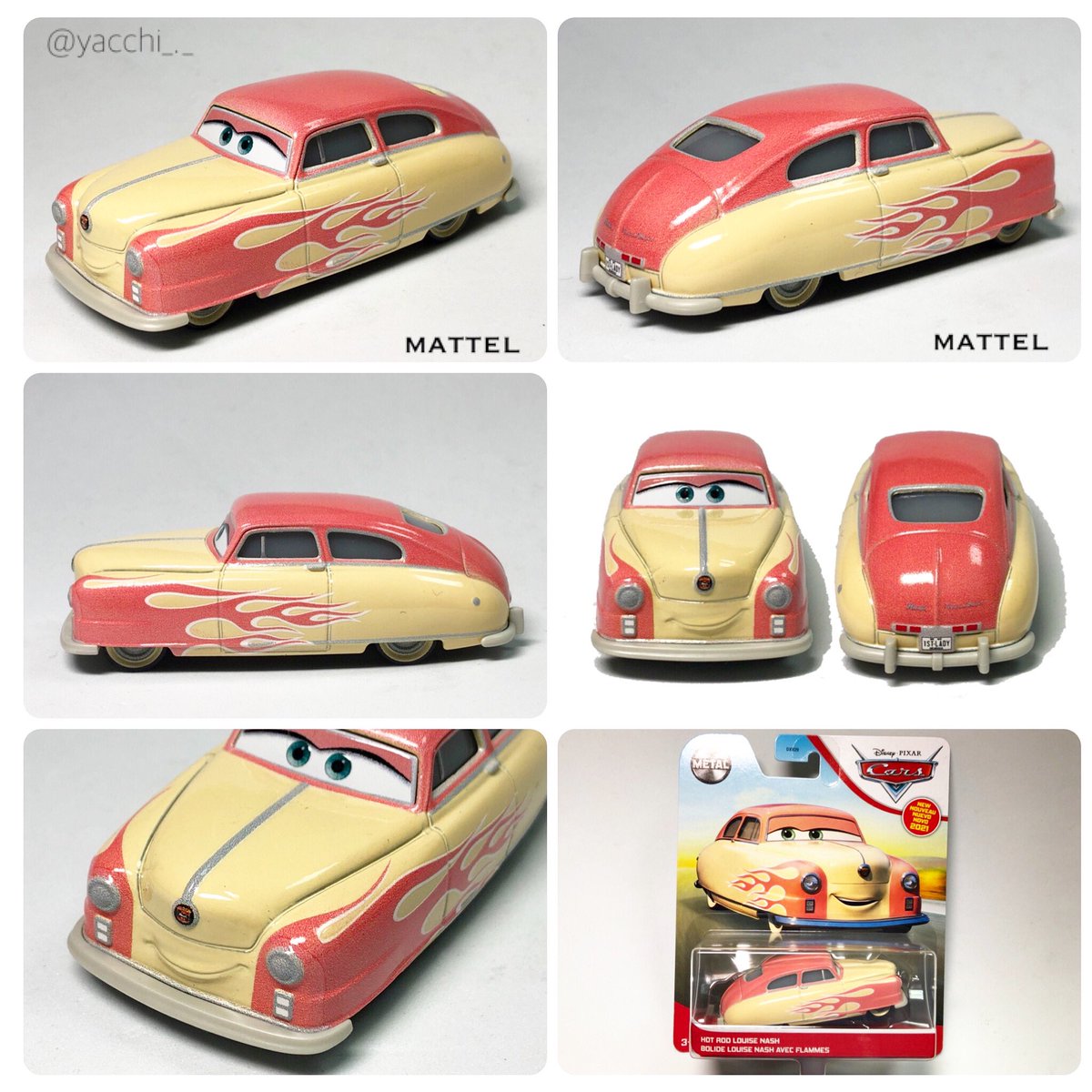 Mattel Cars HOT ROD LOUISE NASH #カーズ #ホットロッドルイーズ