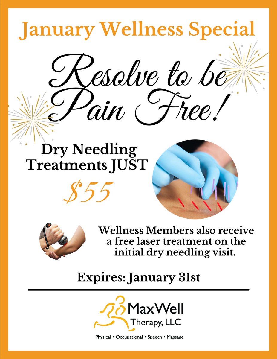 MaxWellTherapy's tweet photo. 📢Like 2021...make pain a thing of the past &amp; make a #resolutions2022 for better health and wellness!📢

#MAXimizeYourWellness #NewYear2022 https://t.co/HBWLPi7EfD