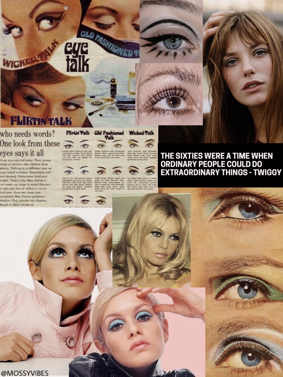 MOSSYVIBES's tweet photo. 60s makeup https://t.co/URRglpb1Pd