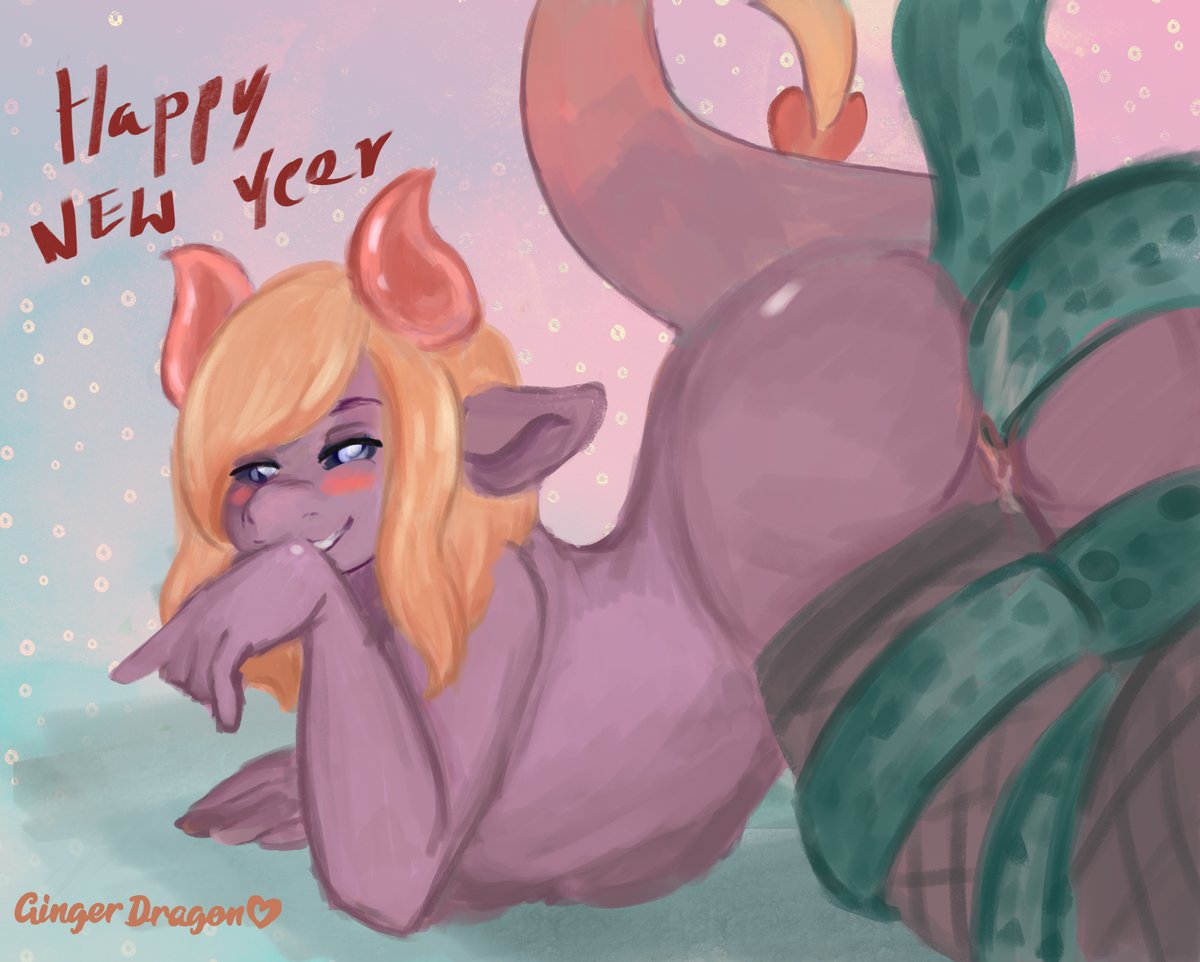 ThezoryaDragon's tweet photo. Happy new year! 💋 https://t.co/egcnQR4D19