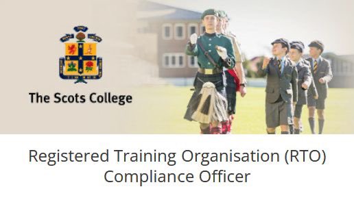 MRWED_CEO's tweet photo. A great opportunity exists to join the RTO team at The Scots College as a Compliance Officer. To learn more visit: https://t.co/5byTBg2wCW #RTO #Jobs #VET https://t.co/EnIxC1SN3R