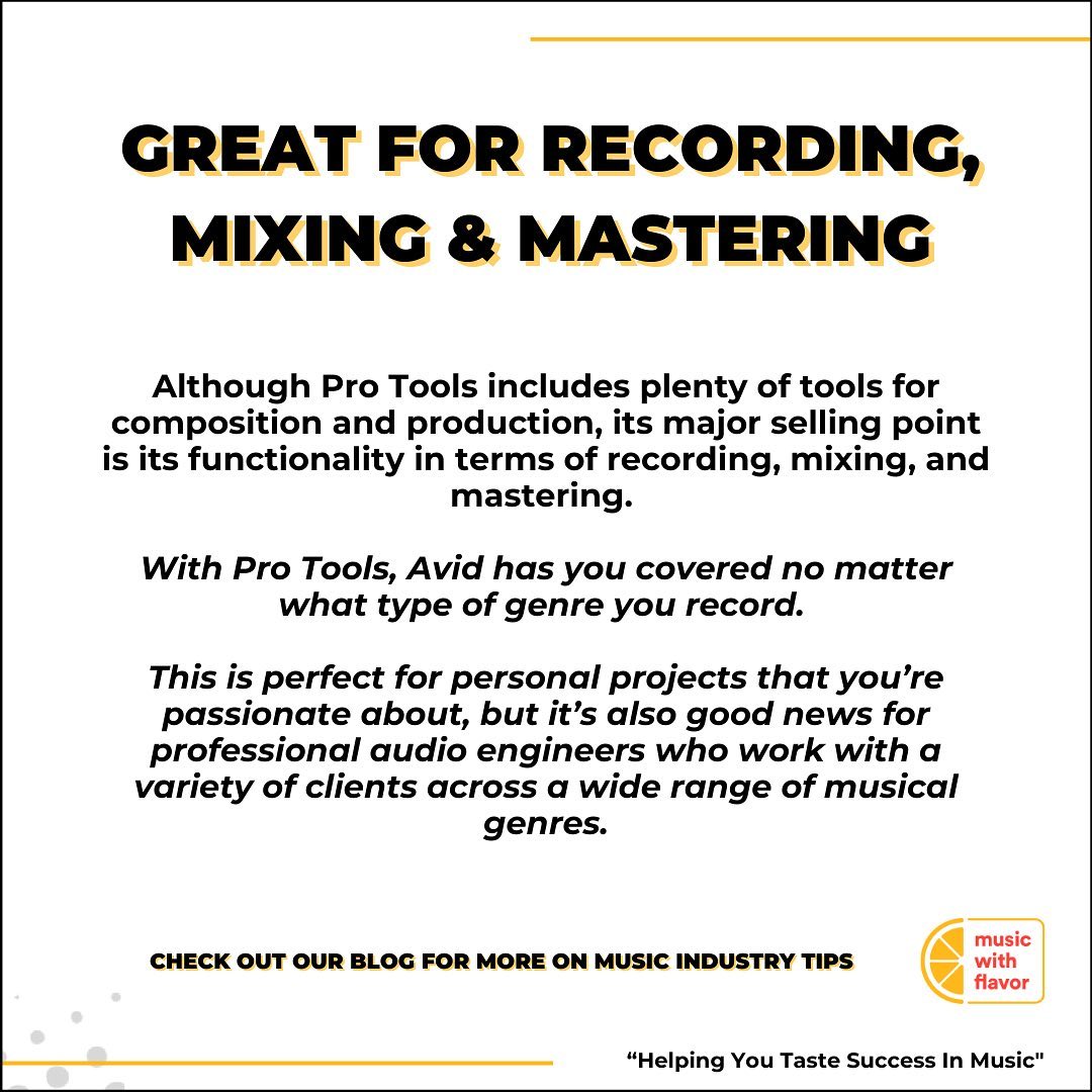 MusicWithFlavor's tweet photo. Is Pro Tools the right DAW for you?

Check the link in our bio for more details 😇

#musicproduction https://t.co/bOGnEkuMUO