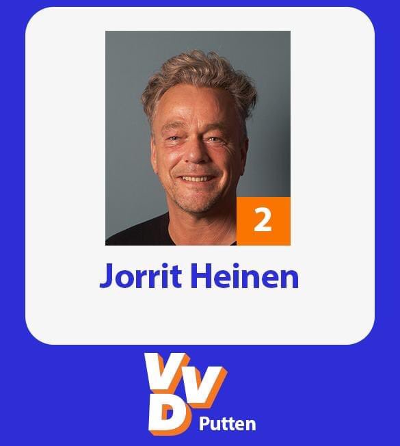 Even voorstellen, onze nummer 2 Jorrit Heinen op de lijst voor de #gemeenteraadsverkiezingen2022 #VVDPutten #Putten #VVD putten.vvd.nl/mensen/10086/j…