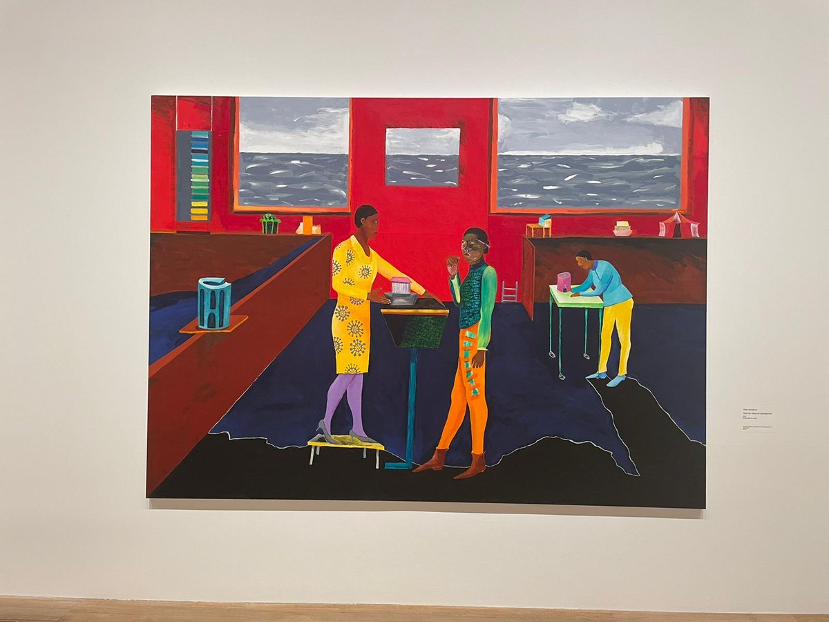 Completely loved ⁦<a href="/1lubaina/">Lubaina</a>⁩ ⁦<a href="/Tate/">Tate</a>⁩. everyone who can, should go! A visual &amp; sound rich feast. Thanks to ⁦<a href="/shaistaAziz/">Shaista Aziz 💙</a>⁩ the best companion &amp; Lydia Arney the best (&amp; only) daughter :) #contemporaryart