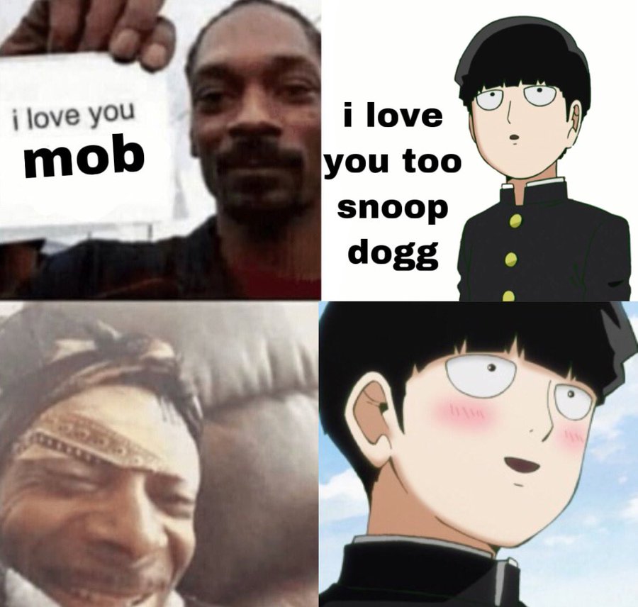 PrincessTekki's tweet photo. @TohruChan220 Well snoop dogg loves mob and not tohru so https://t.co/7WGTjOWQR6