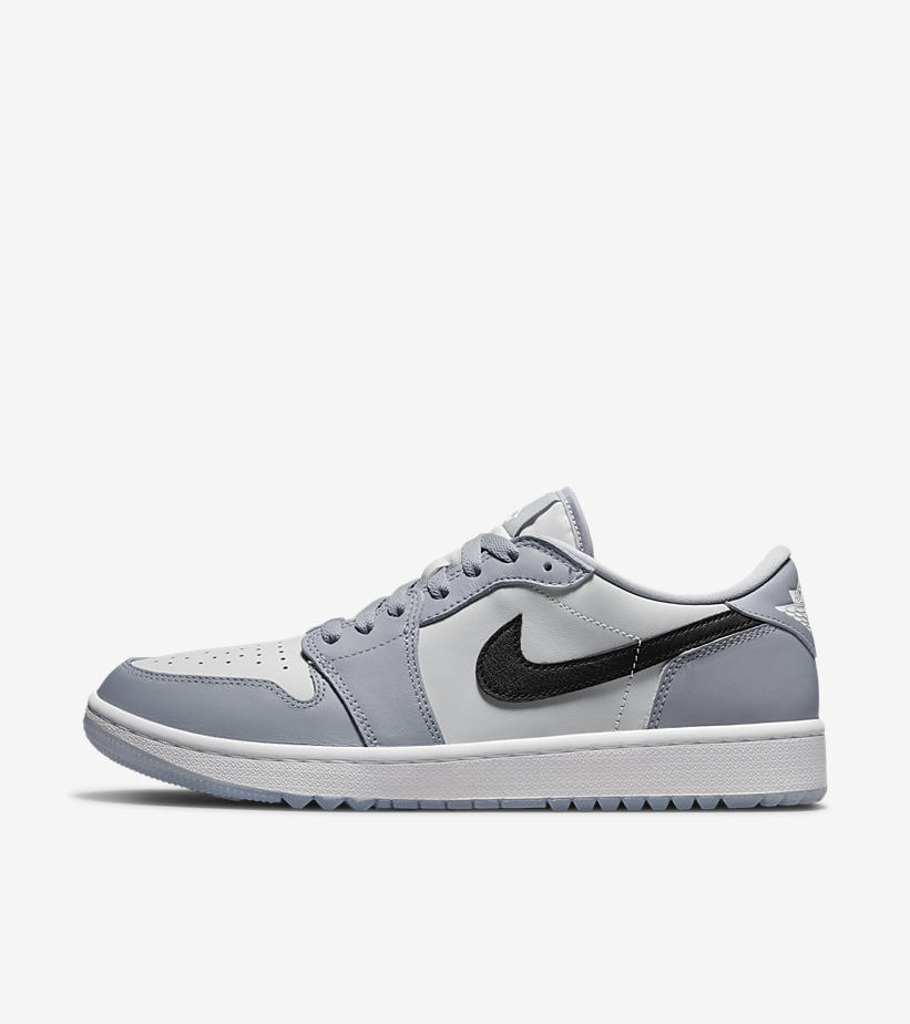 SOLELINKS's tweet photo. Air Jordan 1 Low Golf 'Wolf Grey' official images https://t.co/0L4S3laikK