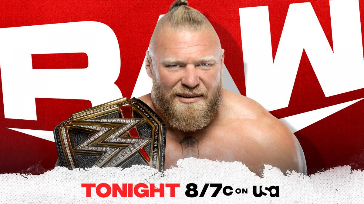 WWE's tweet photo. NEW WWE Champion @BrockLesnar will kick off #WWERaw tonight at 8/7c on @USA_Network!

https://t.co/hqAKNiTv0u https://t.co/GP1wXbgfyC