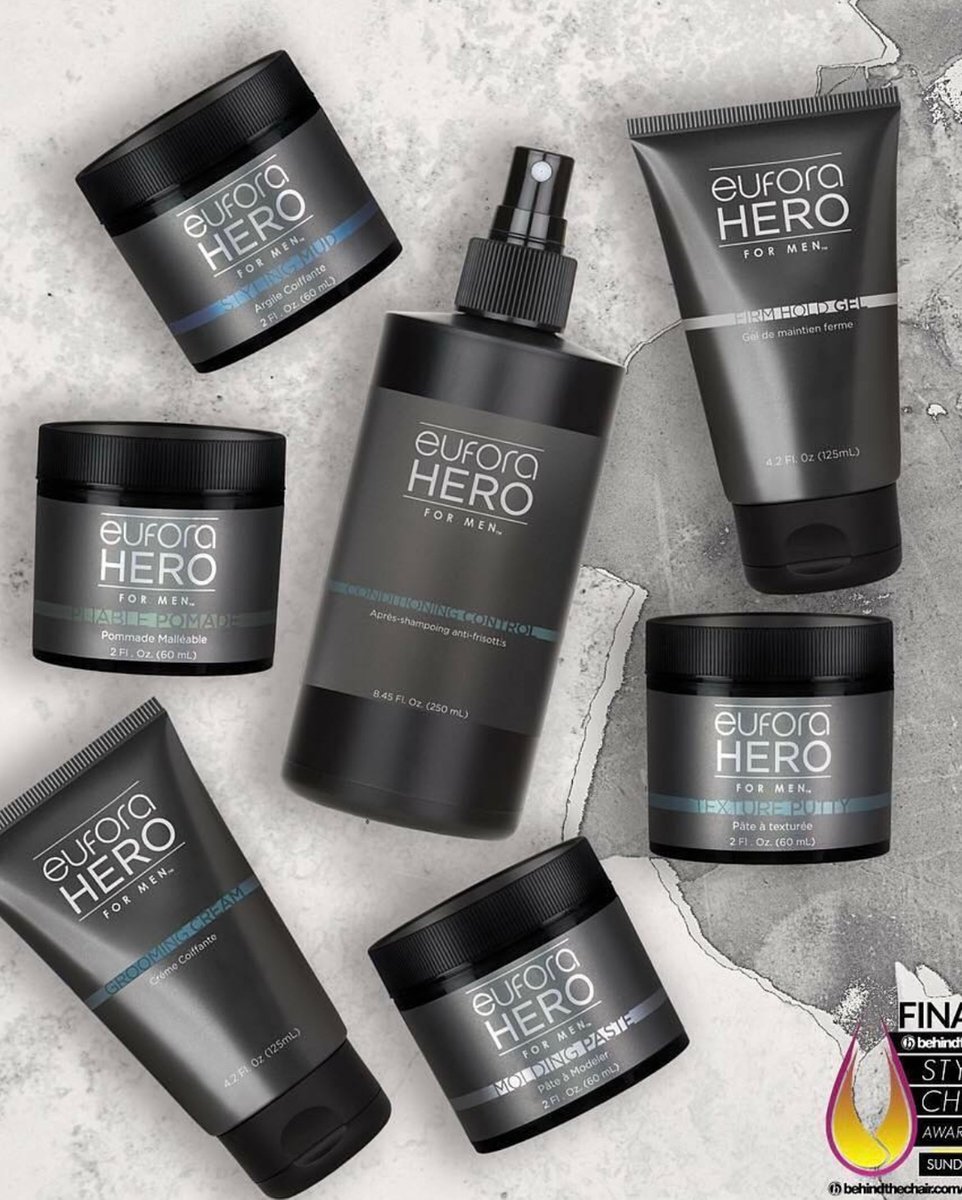 Eufora Hero For Men

Personal grooming products designed for men who demand top quality ingredients with high performance results. 

#barbering #pucsgroominglounge #skincare #fashion #menstyle #malegrooming #mensfashion  #thebarberpost #haircut #malegroomingproducts #grooming #m