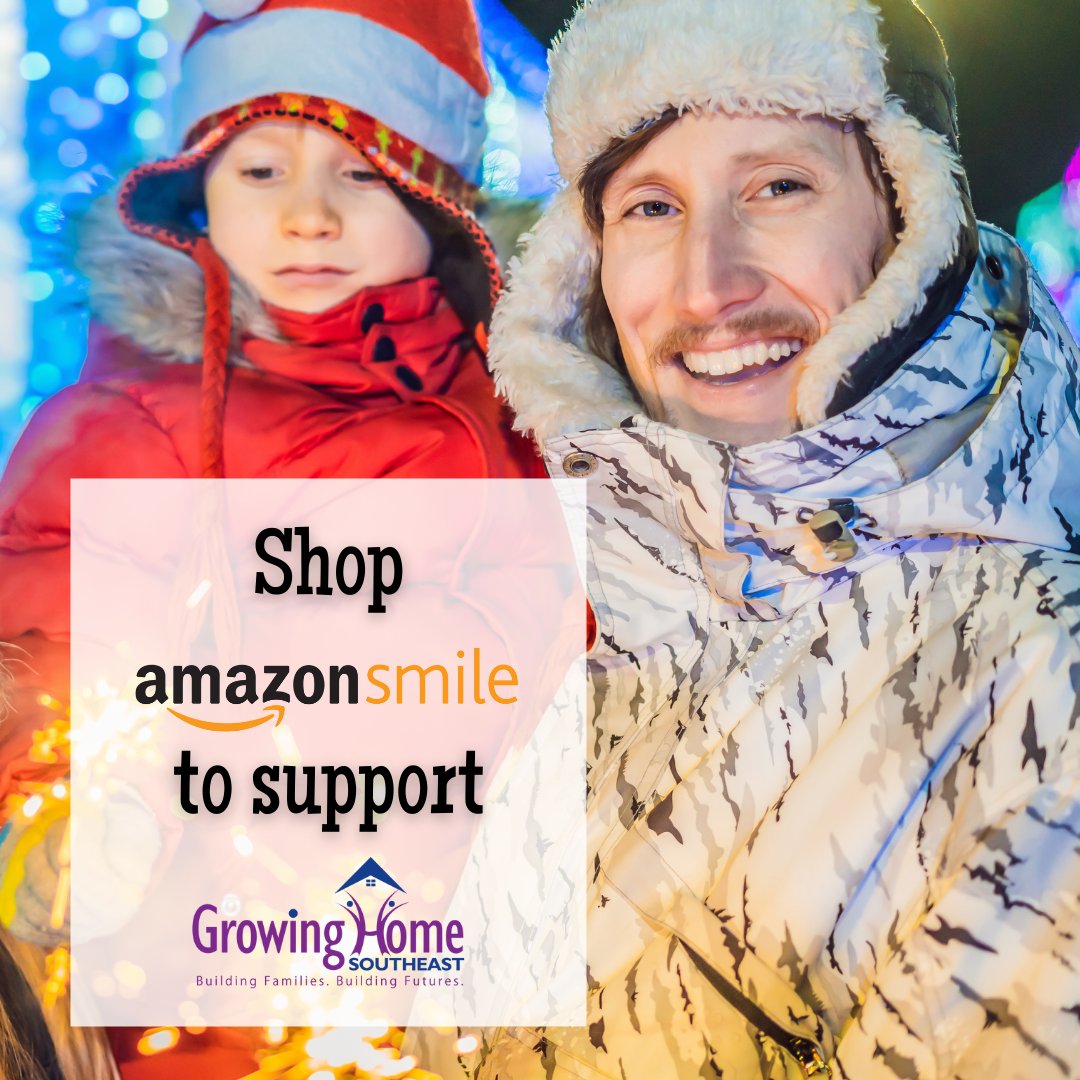 GrowingHomeSE's tweet image. Spending Amazon gift cards you received over the holidays? 🎁 Shop Amazon Smile and set Growing Home Southeast as your charity of choice.  It's an easy way to help us #BuildFamilies and #BuildFutures in the New Year. ✨ Learn more ➡️  ow.ly/WTjj50HkJJw