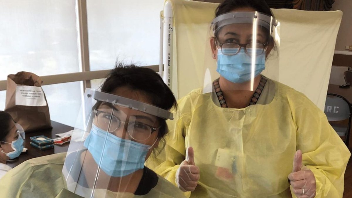 <a href="/PVNetEDU/">PVNet Academy for STEM</a> used their 3-D printers to help with the shortage of face shields – talk about a great program! ❤️Learn STEM and help the community! 🥳
