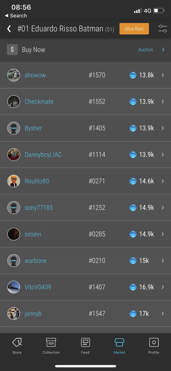 #Risso is flying 🦇

Could we see a $20k floor soon?

Only 15 sales required. And new movie out in a few months.