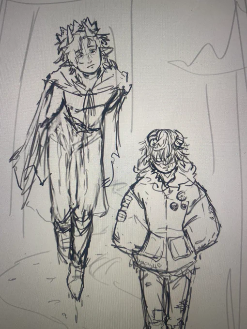 I'm gonna be drawing tha bois 