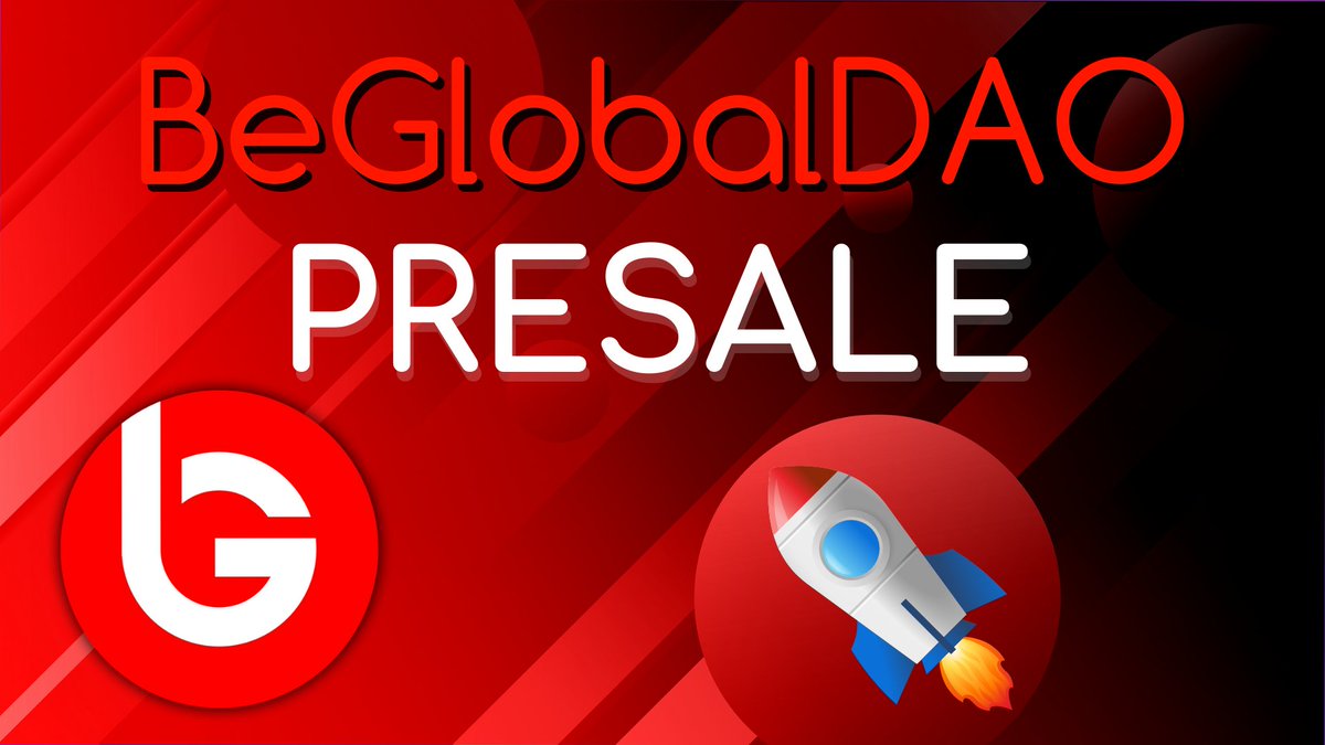 DEXYNTH's tweet photo. 🚨 How the BeGlobalDAO presale will work? 

🗓 4th of Jan/ 15 to 21 UTC

📈MAX:$400/wallet 🤑Token sold at 20$

📣You will receive a bond of GLBD-BUSD and it will be automatically deposited into BeGlobalDAO. As usual, the vesting term is 5 days

💥 ONLY FOR WHITELISTED ADDRESSES https://t.co/SQC9hCLwko