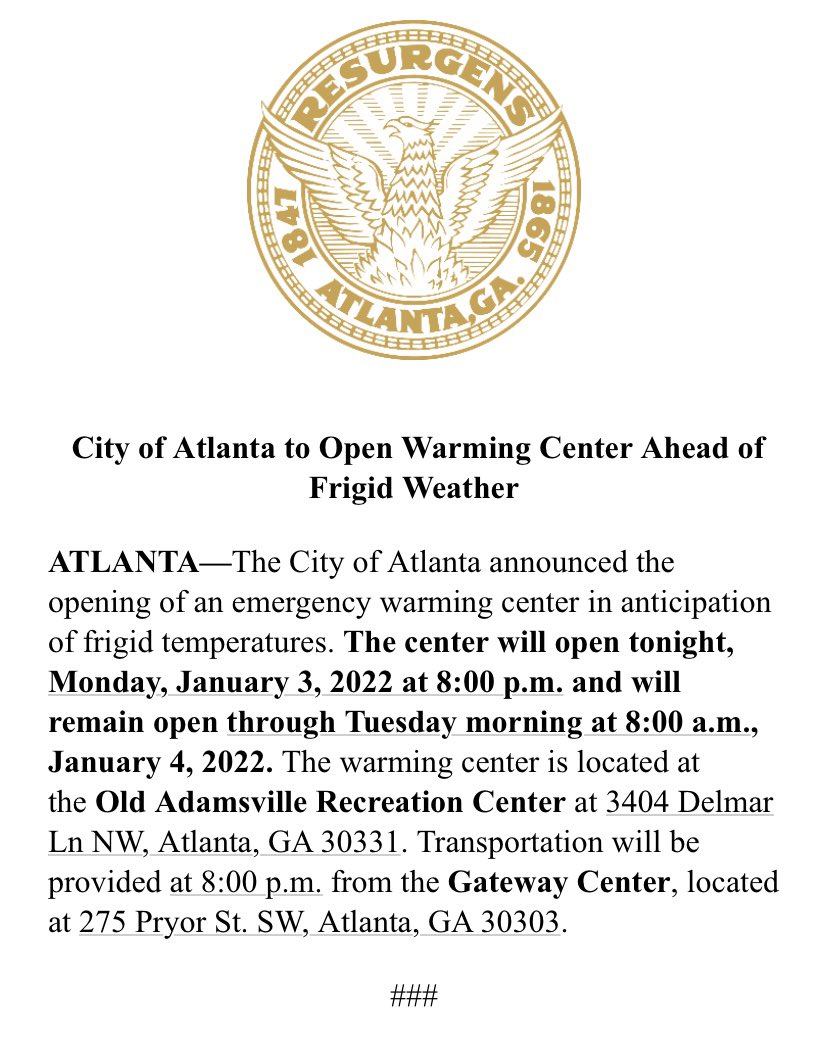 CityofAtlanta tweet picture