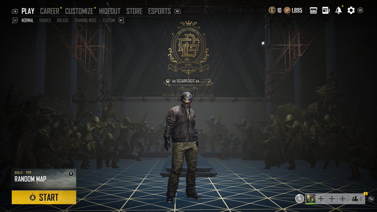 Foot87Scar's tweet image. If u see me on the Battlegrounds, Emote n wave or prepare to get headied!!!👣🦿🍗🐔⚰ #ScarFoot #PUBGBATTLEGROUNDS #XboxShare