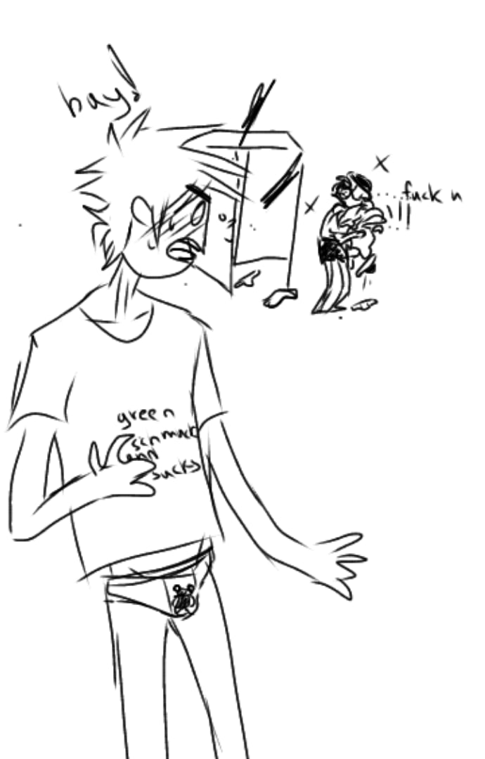 Difuzzia's tweet photo. Мне плохо 
#Gorillaz https://t.co/eqth55xyVN