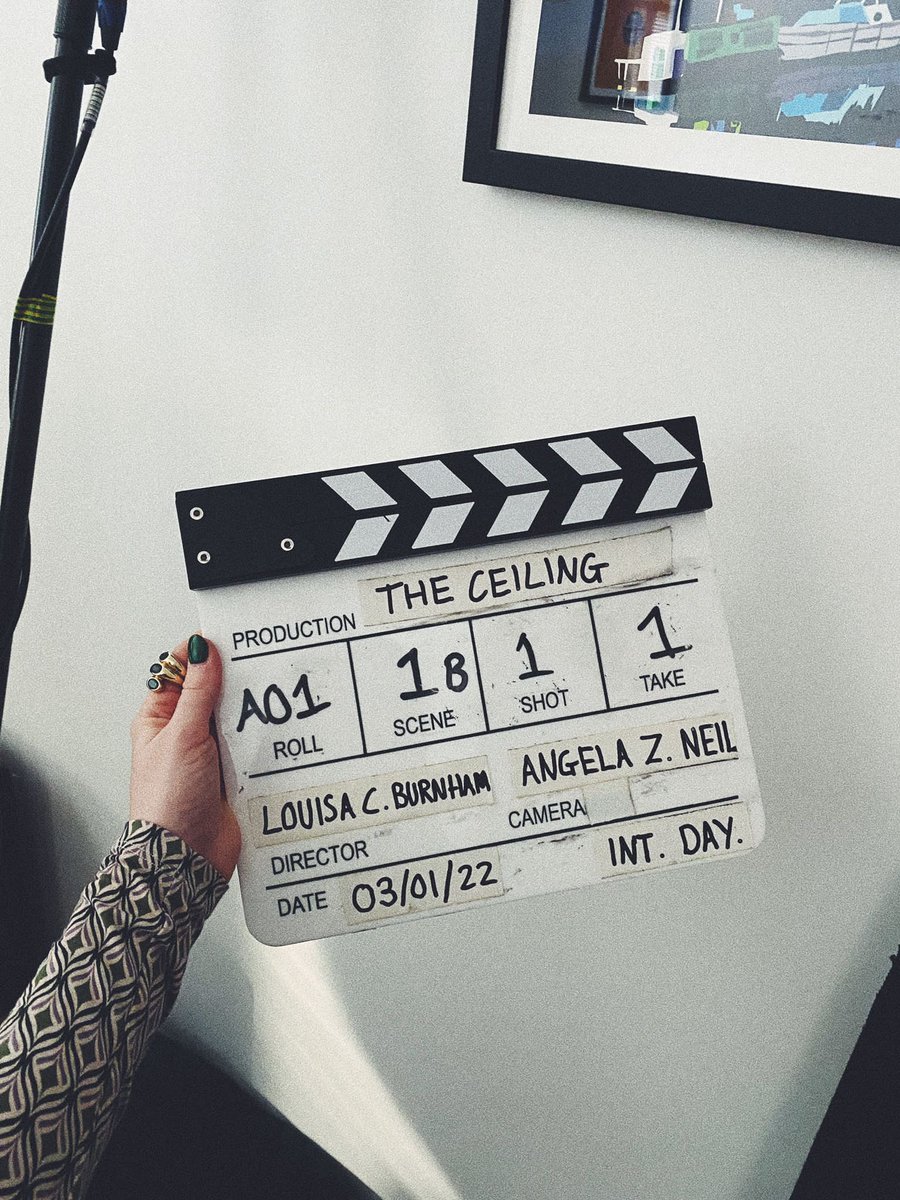 &amp; that’s a wrap! 🎬
We had the most incredible day today filming The Ceiling! We can’t wait to show you some more BTS photos coming soon ❤️🎥