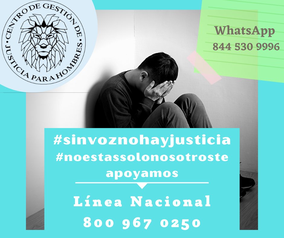 CentroHombres's tweet photo. #centrodegestiondejusticiaparahombres https://t.co/wPiFHSUf8Y