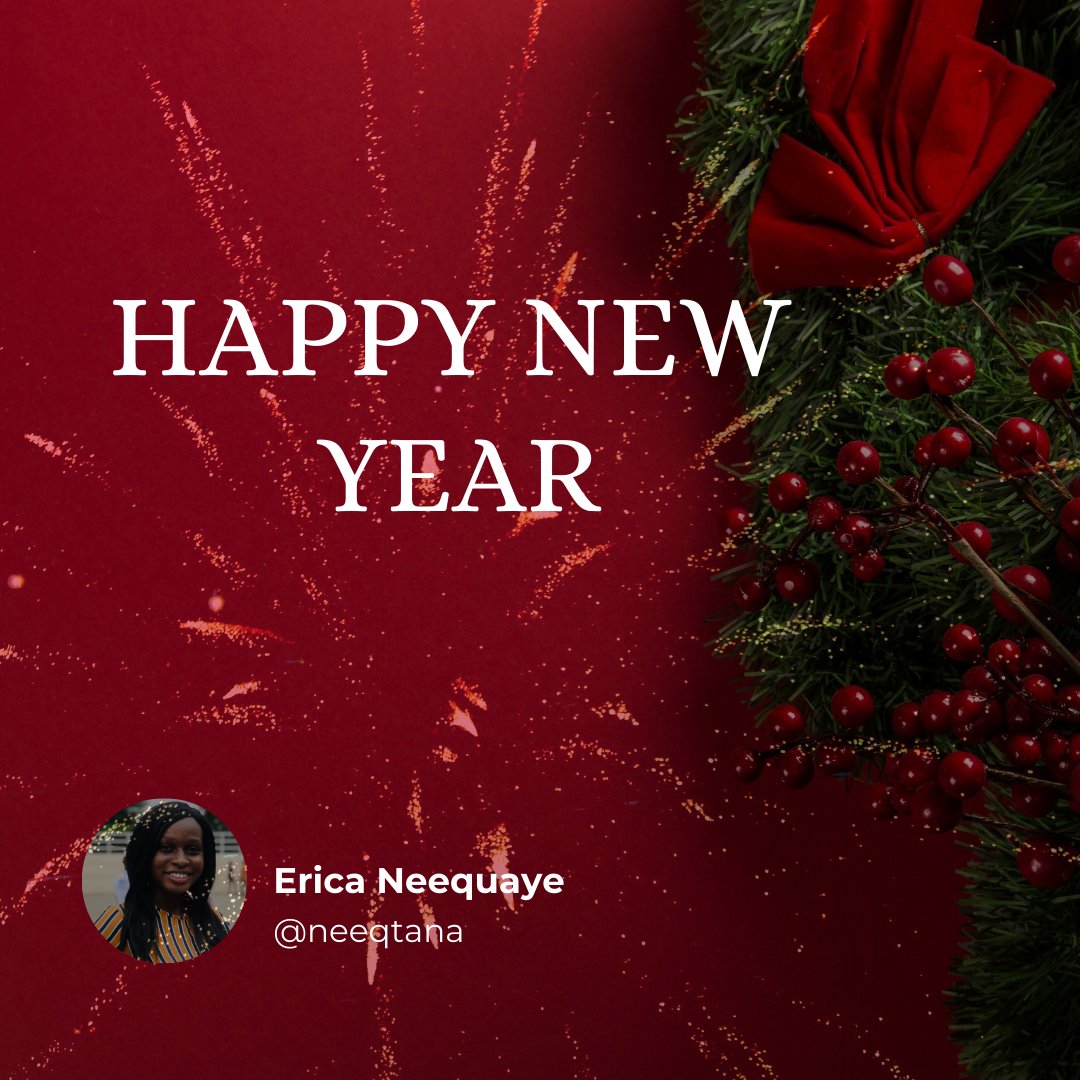 neeqtana's tweet photo. Happy New Year Fam🎉❤️🌟 https://t.co/3xgngNeOGK