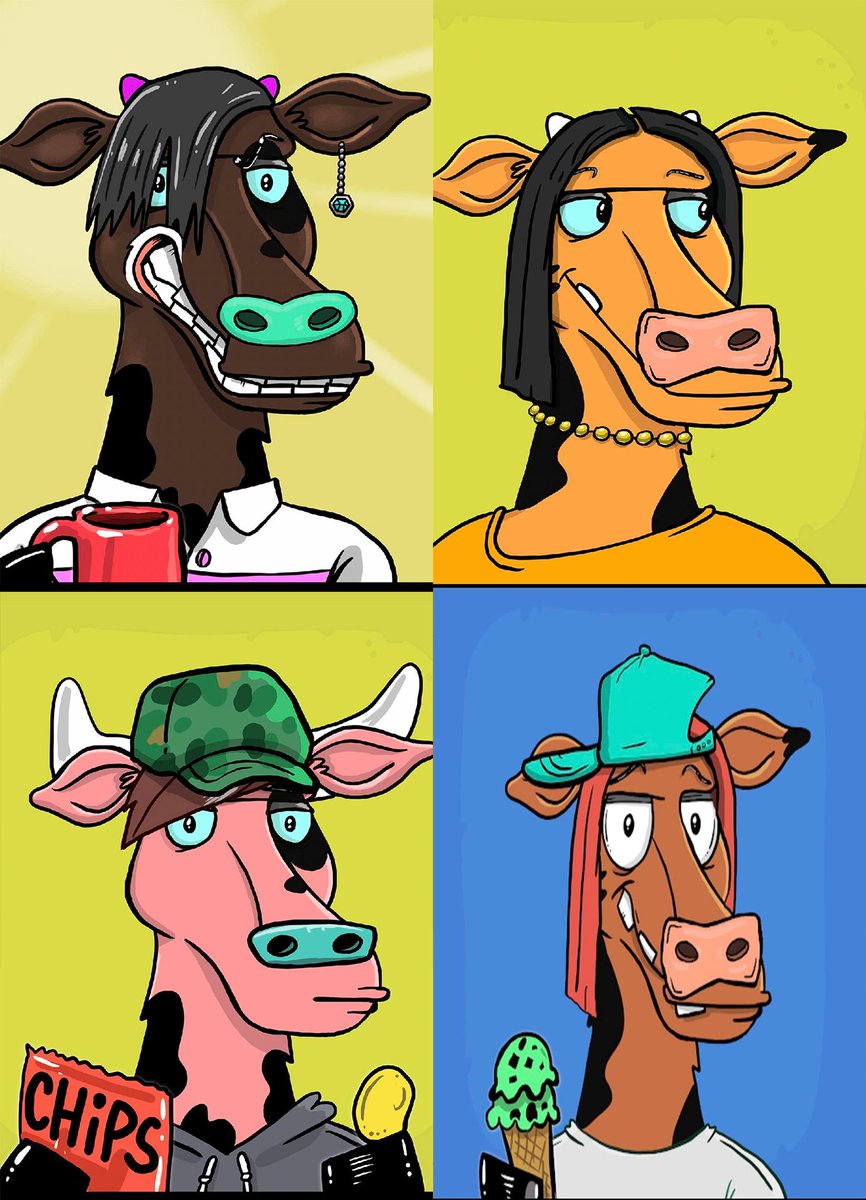 Congratulations to the winner of our Crunchy Cows NFT giveaway @GarethJPhotog 

DM us your wallet address &amp; we'll send your cow over! Thanks to everyone else for entering. We'll have another NFT giveaway up very soon! #nft #nftgiveaway #nftart #crunchycows
