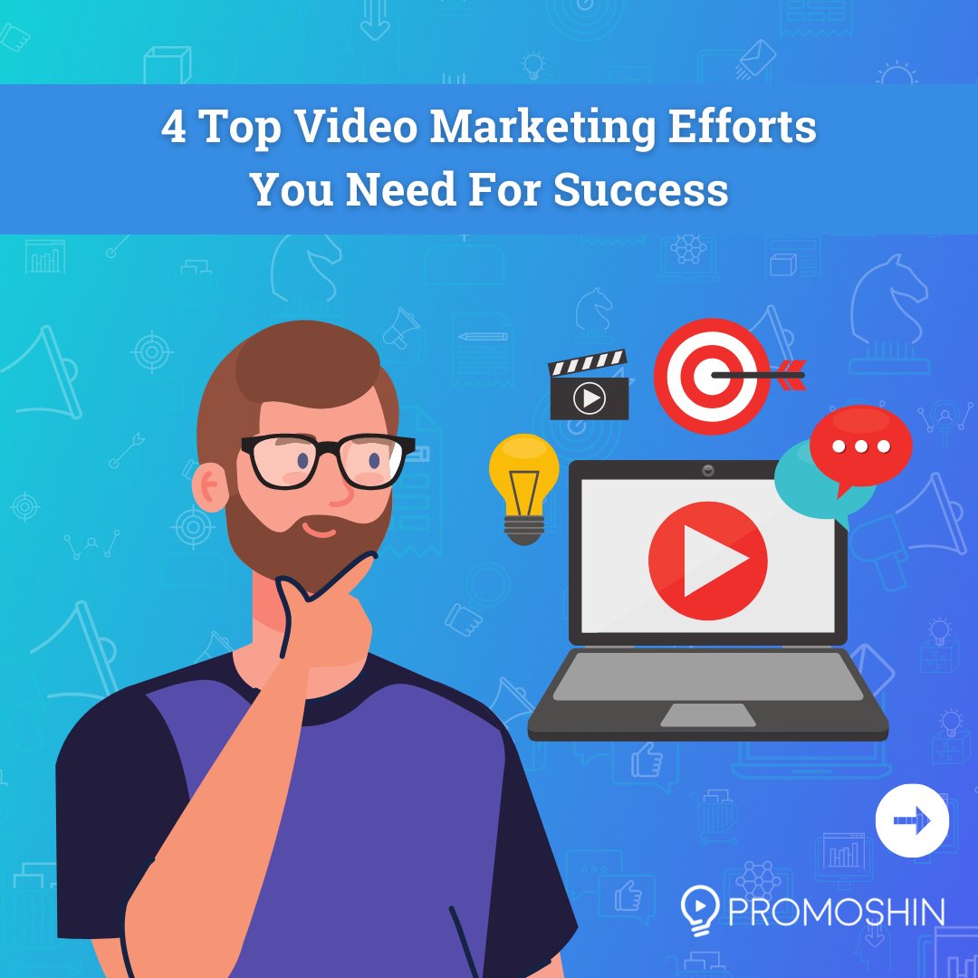 promoshinvideo's tweet photo. Do you want to achieve success in your video marketing?
Here are the Top 4 Video Marketing Efforts That You Should Do:
Check out our website for an instant video quote. Link in bio.
#promoshin #animationvideo #animationvideos #videoanimations #animationvideoproduction https://t.co/O7BxfucOg3