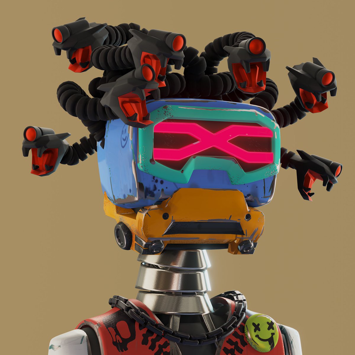 middleast_beast's tweet photo. Bought a couple of bad face bots! Love the artwork 🔥 @badfacebots https://t.co/V9GqL6ckrX