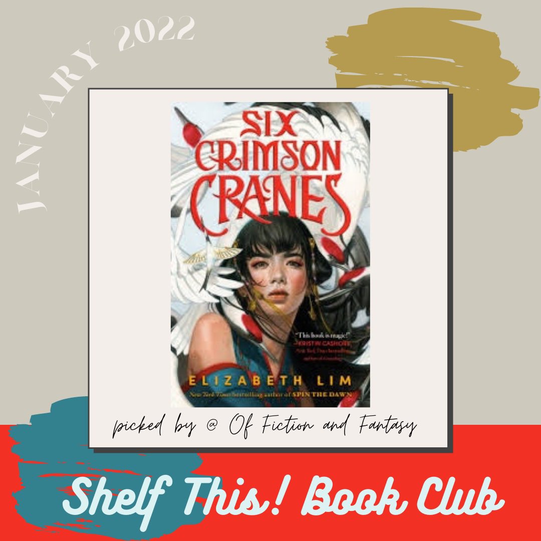 ShelfThis's tweet photo. Join us Sunday, January 30th for the Six Crimson Cranes liveshow! https://t.co/FKUTH47Y0z