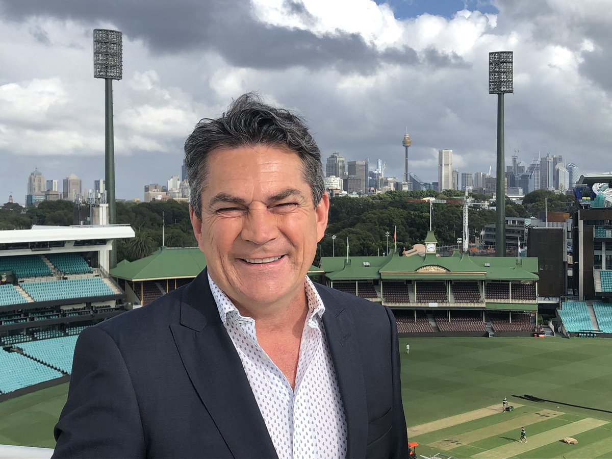 AMcKinlay7NEWS's tweet photo. Pretty bright up here. Hopefully that blue-grey stays away for the pink test. Otherwise catch all the action live &amp; free on #channel7 https://t.co/2rToV7AjJv