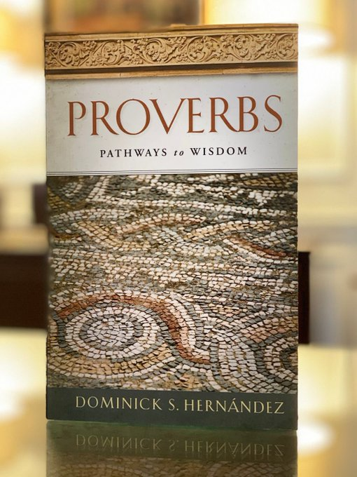 Dom_S_Hernandez's tweet photo. 🚨Book Giveaway🚨

I am giving away another FREE copy of my book “Proverbs: Pathways to Wisdom” from
@AbingdonPress

Follow, Like &amp; RT to enter!

Winner announced on 1/10/22. https://t.co/AtjhTdALvq