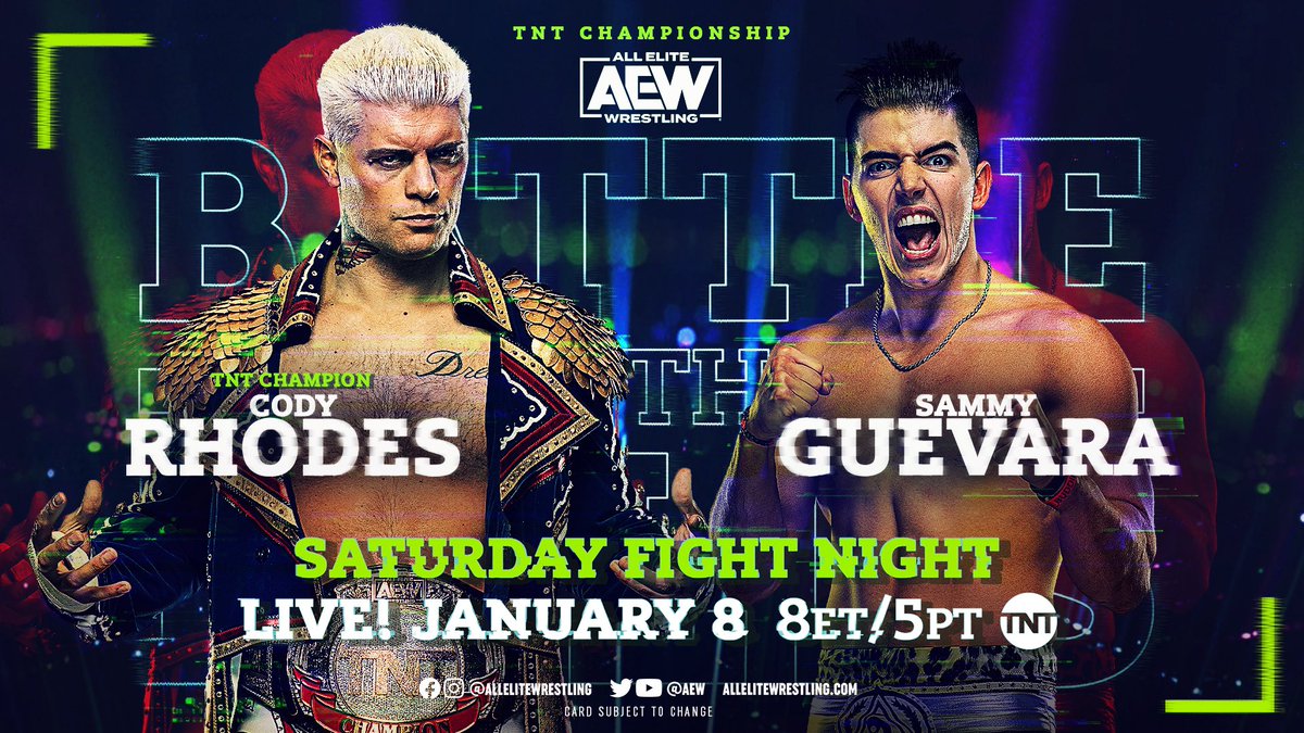Win the TNT Title or die trying.