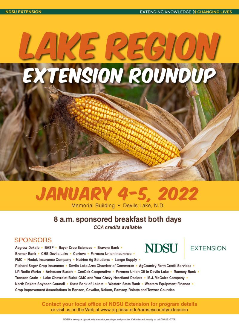 AgCountry's tweet photo. Don't miss out on the Lake Region Roundup happening January 4th &amp; 5th! Visit their website to learn more: https://t.co/hF0k8M8LSe https://t.co/WkwiuZNs6o