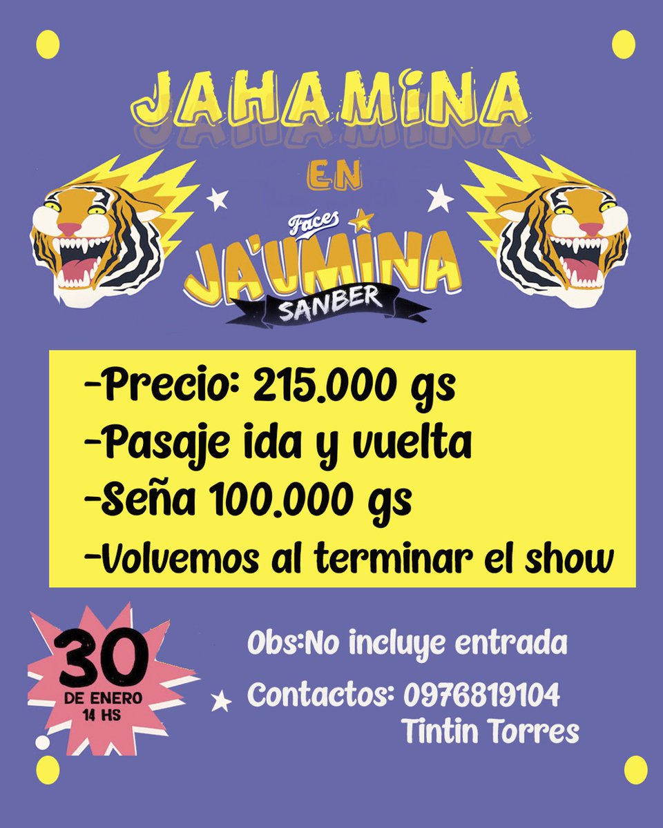tintint9's tweet photo. Jahamina en @jauminafaces los mejores Grupos en un concierto inolvidable.. LLEEEEEEEE..
#binomiodeoro #damasgratis #lucassugo #kepersonaje #nestorenbloque #talentodebarrio #meketrefe #fatimaroman https://t.co/UkrrFQoXzJ