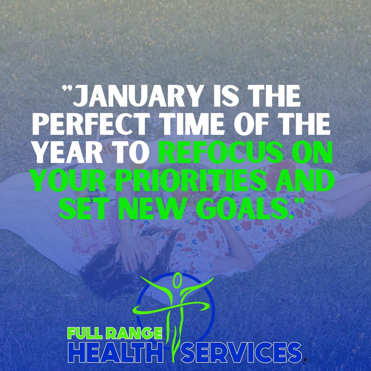 FullRangeHealth's tweet image. What better time to refocus!

Take a moment to look at your daily habits, mindset, and lifestyle. 

Is there something that you can improve? 

Do you have any new goals this year?

#dreambig 
#believeinyourself #YourLifeYourGoalsYourWay #individualizedcare #homehealth #outpatient