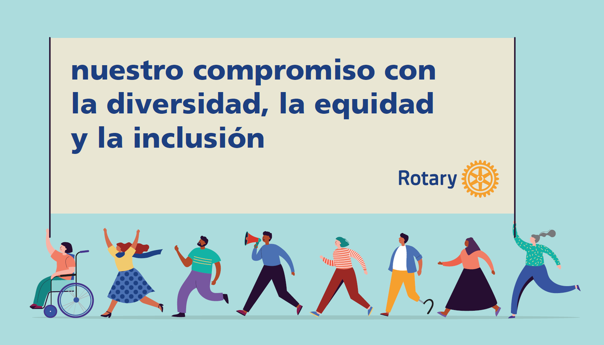 RotaryES's tweet photo. En Rotary, entendemos que cultivar una cultura diversa, equitativa e inclusiva es esencial para hacer realidad nuestra visión de un mundo donde las personas se unen y toman acción para generar un cambio perdurable. Únete a nosotros https://t.co/JeDjpCsAO2 https://t.co/17YoxRa3DZ