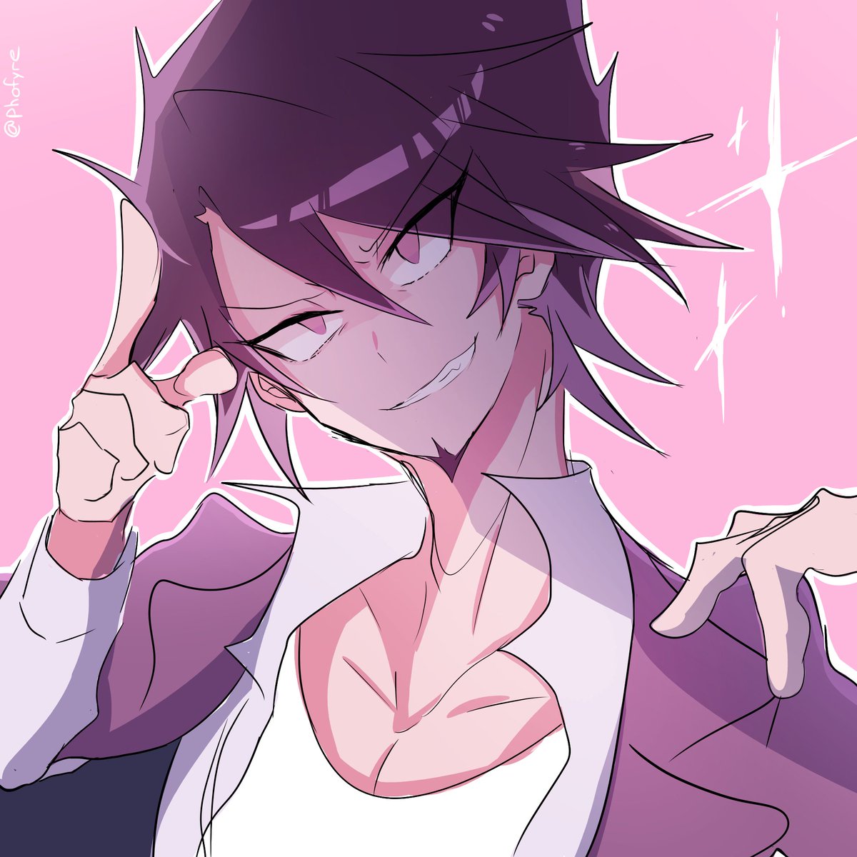 phofyre's tweet photo. First Kaito drawing of the year⭐️

#kaitomomota #danganronpa https://t.co/6Rzh3oWVJd