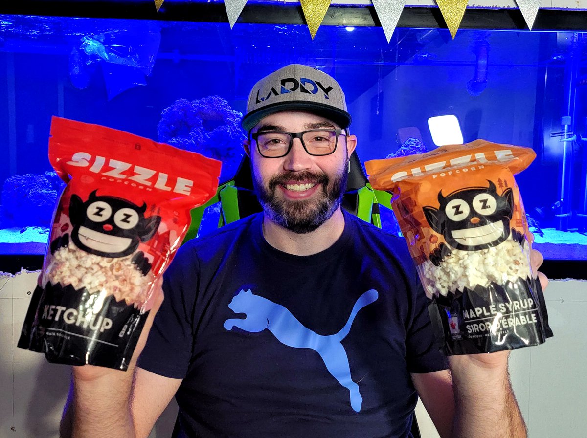 LaDDyTTV's tweet photo. ANNOUNCEMENT!!

It is FINALLY official! We are now partnered with the BEST snack in the industry! @SizzlePopcorn 

Come join us on this a-MAIZ-ing new journey and get yourself snackin right! You now can use Code LaDDy to save 10% off your purchase! 🍿😈

https://t.co/Oz8CQaD9E3 https://t.co/6nsgB1yAp2