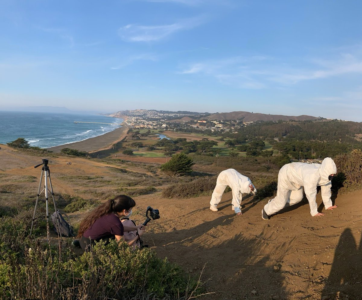 “Resuming my co-production with @JoeGoodeGroup Annex! I’ll be working on creating 3 short dance films and a live dance piece” 
- RAWdance Radiate Fellow Jocelyn Reyes (holding camera) on what she's looking forward to in 2022. Keep an eye out for her work in September!