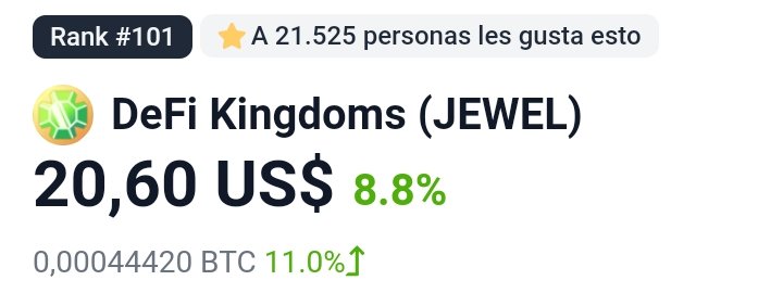 ATortozo's tweet photo. I told you about @DefiKingdoms .... https://t.co/4KYkU1IlCD
