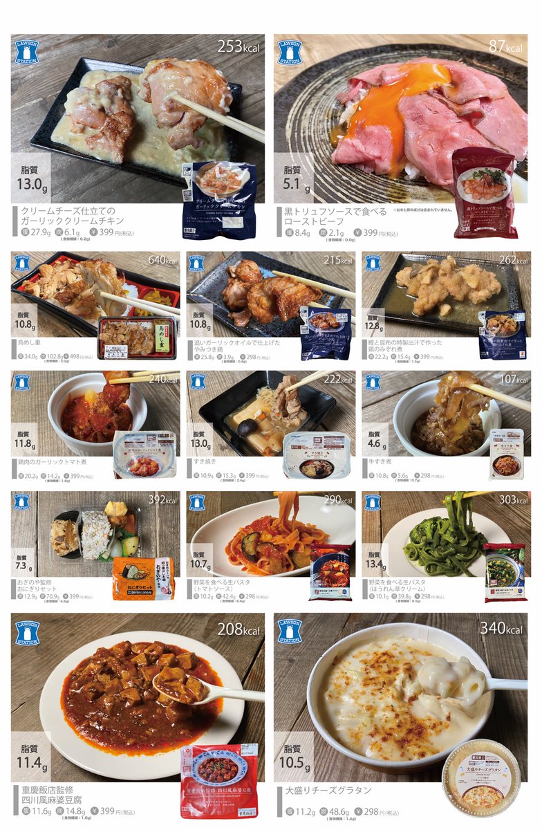 conveni_diet_'s tweet photo. コンビニダイエット研究家が厳選した「美味いのに痩せていくコンビニ飯50選」今まで500種を超えて紹介してきた中から厳選。ストレス・運動なし・自炊ゼロで5kg痩せた(100日)。筋トレと合わせたら体脂肪率7.8%なった。この中から選んでルール守って３食��べてれば、ダイエット感なしでマジ痩せる。 https://t.co/pcd5COxGqk