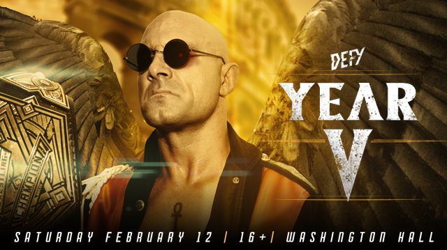 defyNW's tweet photo. #ICYMI

DEFY YEAR 5 is on sale THIS WEEK!

The most surprising event of the year is the Anniversary card so come celebrate with us on Saturday, 2/12 at Washington Hall!

Tickets on sale this Friday at 10am (Patreon presale Thursday at 10am) at https://t.co/DFWDGP0JAR

#YEARV https://t.co/chm4GCsHgG