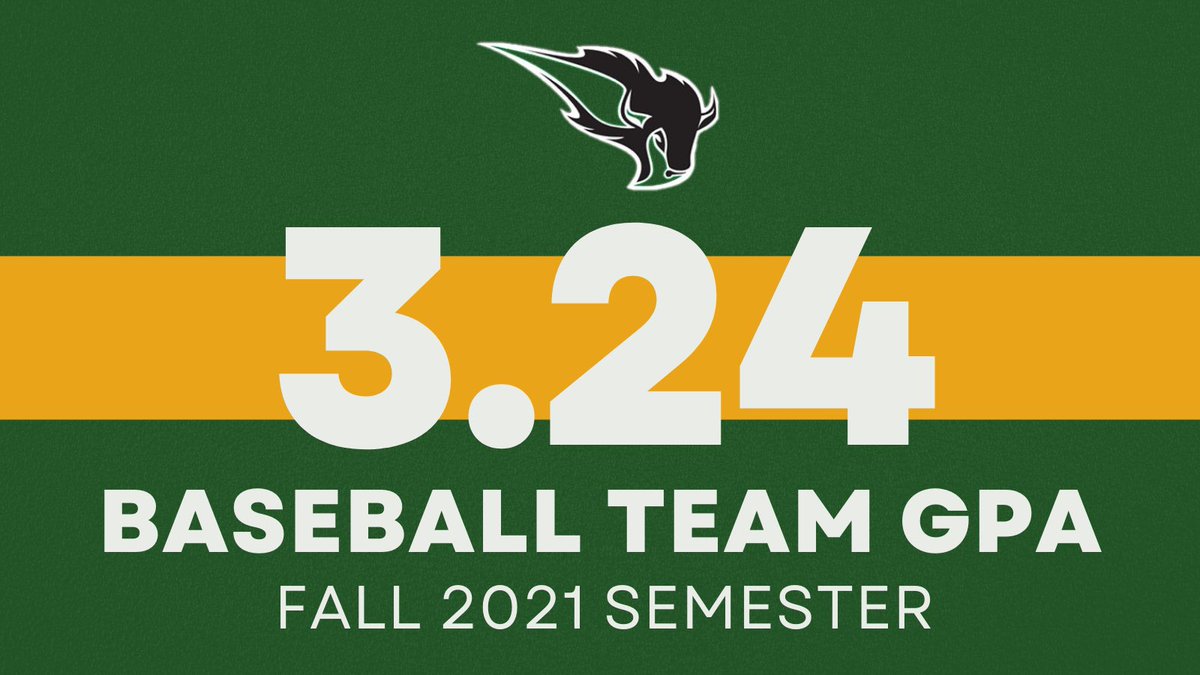 Taking care of business in the classroom. 
OBU Baseball earned a 3.24 team GPA for the fall 2021 semester.