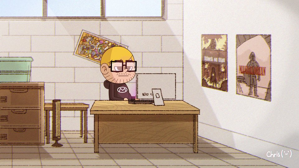 chris_rifa's tweet photo. En la oficina después de vacaciones. https://t.co/sOHRXGjjBK