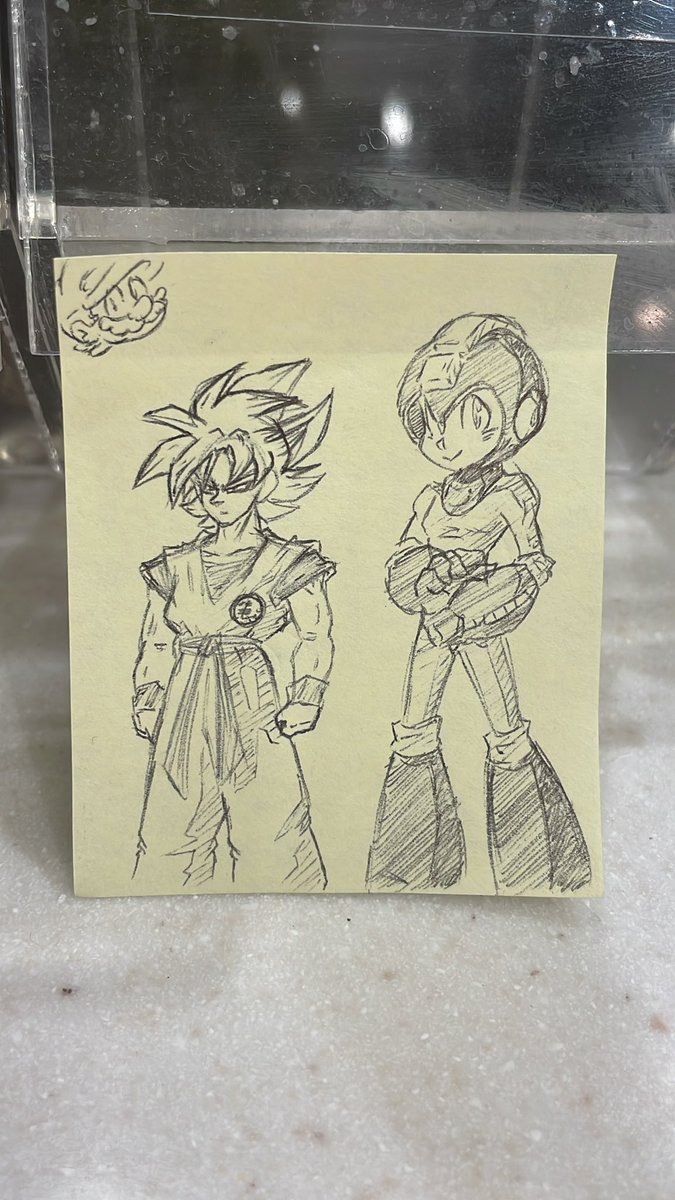 LoganKanne's tweet photo. When it’s a slow day at work so you just doodle for 10 minutes. https://t.co/wCLEHXqz9Q
