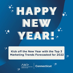 AMACT's tweet image. Happy New Year! 

To help you prepare for a successful and exciting new year, check out the top three marketing trends for 2022.  ow.ly/xG3p50HmpSz
