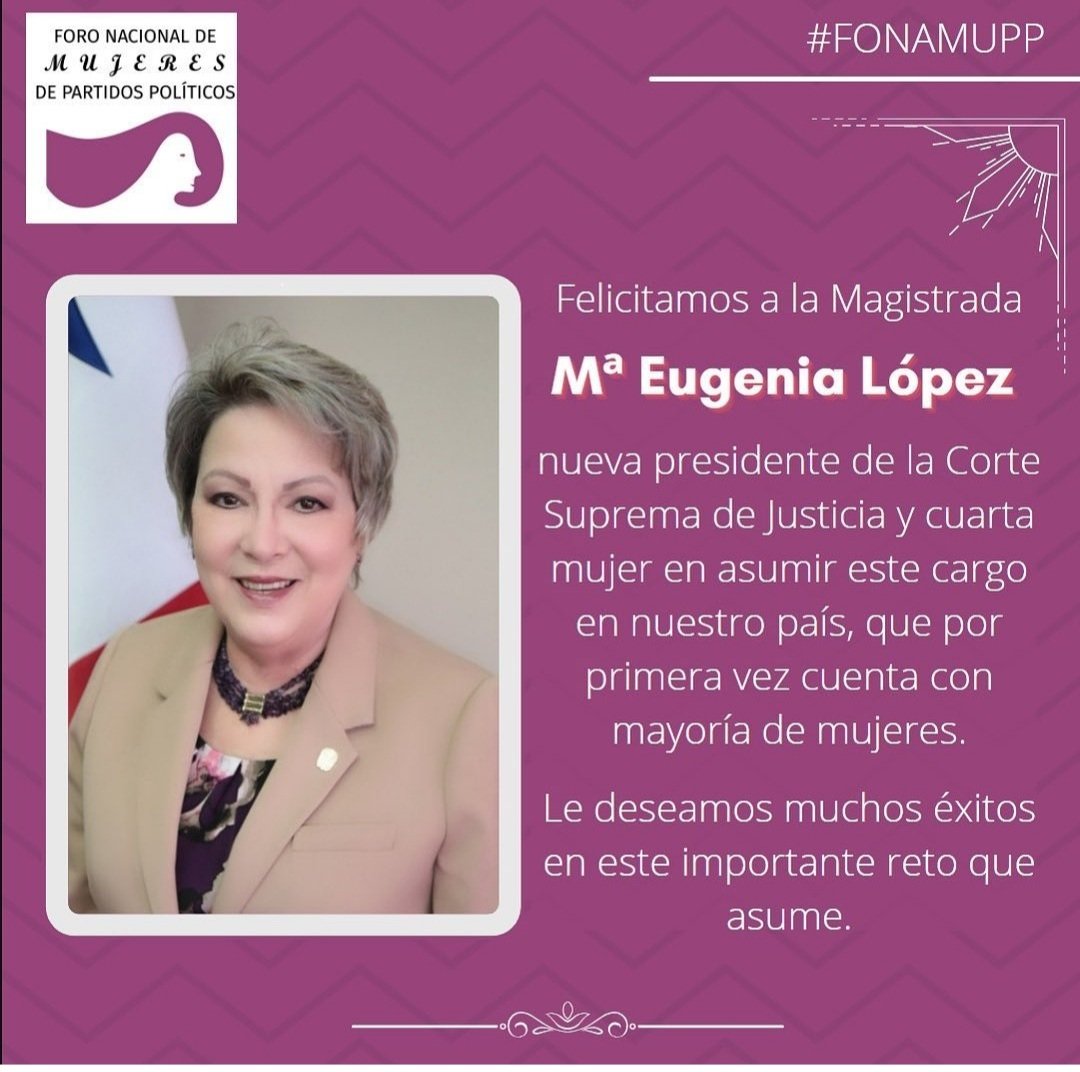 BalbinaHerrera's tweet photo. Tengo la esperanza que las cosas cambien para mejor en la Corte Suprema de Justicia https://t.co/0CNdl6KtCK