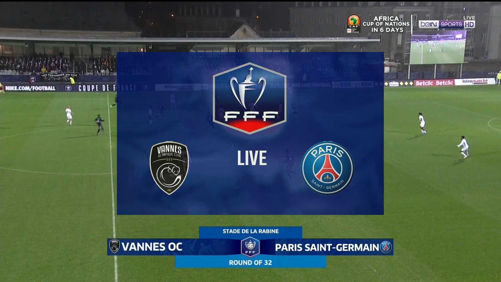 Vannes vs PSG Highlights 03 January 2022